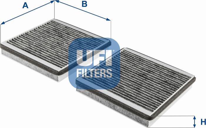 UFI 54.252.00 - Filter, interior air autospares.lv