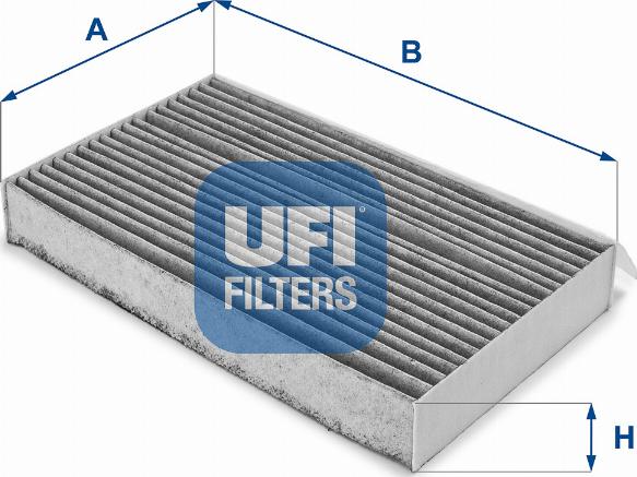 UFI 54.217.00 - Filter, interior air autospares.lv