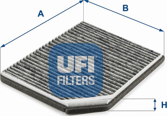 UFI 54.280.00 - Filter, interior air autospares.lv