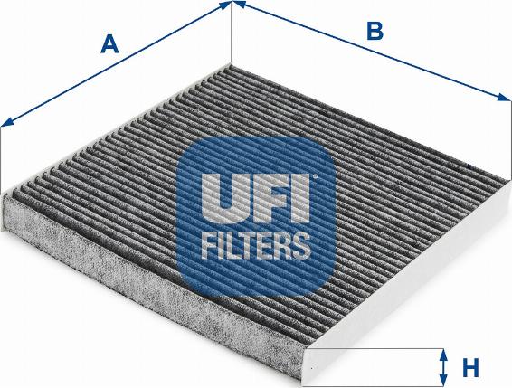 UFI 54.288.00 - Filter, interior air autospares.lv