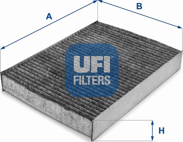 UFI 54.234.00 - Filter, interior air autospares.lv