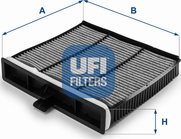 UFI 54.237.00 - Filter, interior air autospares.lv