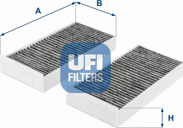 UFI 54.279.00 - Filter, interior air autospares.lv