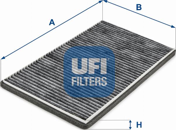 UFI 54.278.00 - Filter, interior air autospares.lv