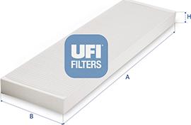 UFI 53.458.00 - Filter, interior air autospares.lv