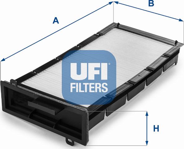 UFI 53.090.00 - Filter, interior air autospares.lv