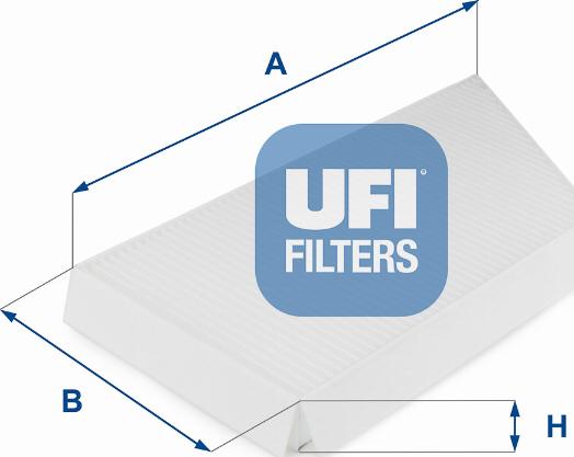 UFI 53.044.00 - Filter, interior air autospares.lv