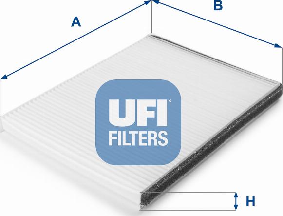 UFI 53.041.00 - Filter, interior air autospares.lv