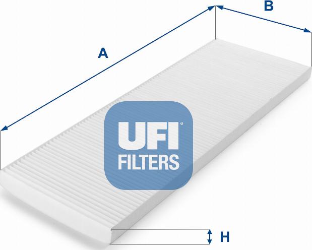 UFI 53.042.00 - Filter, interior air autospares.lv