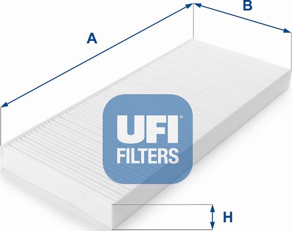 UFI 53.069.00 - Filter, interior air autospares.lv
