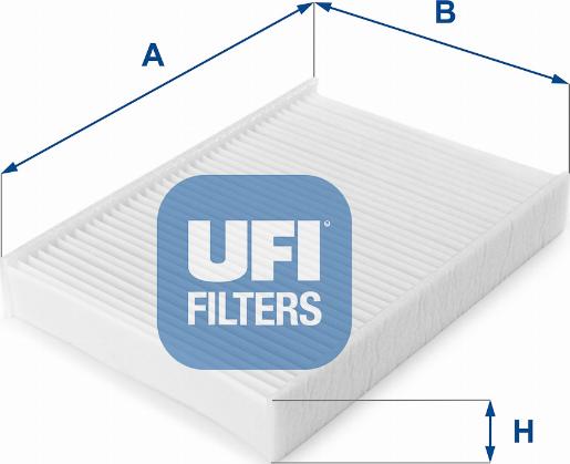 UFI 53.060.00 - Filter, interior air autospares.lv