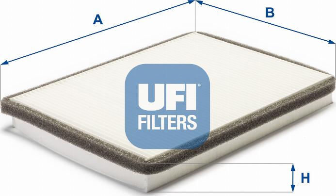 UFI 53.004.00 - Filter, interior air autospares.lv