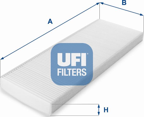 UFI 53.014.00 - Filter, interior air autospares.lv