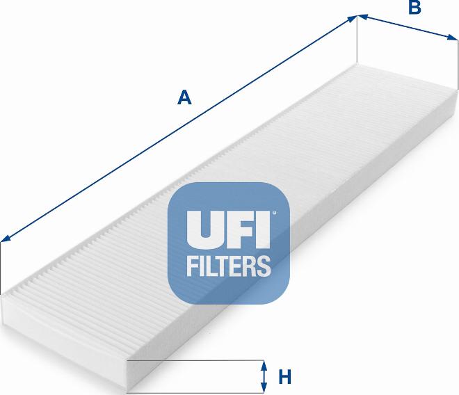 UFI 53.017.00 - Filter, interior air autospares.lv