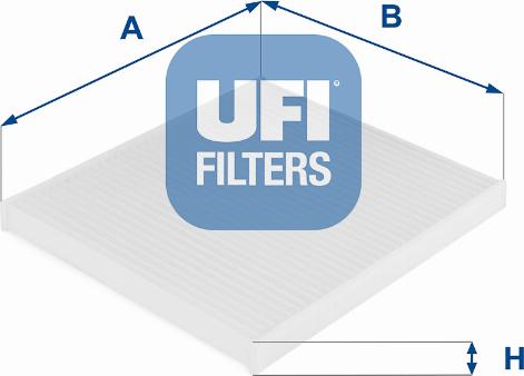 UFI 53.088.00 - Filter, interior air autospares.lv
