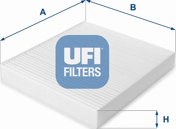 UFI 53.035.00 - Filter, interior air autospares.lv