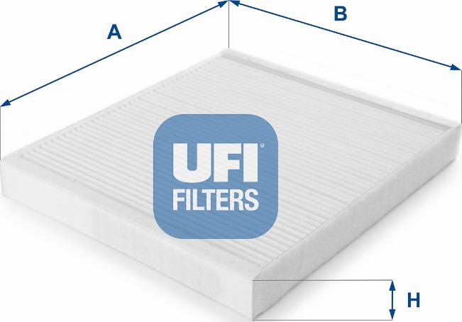 UFI 53.030.00 - Filter, interior air autospares.lv