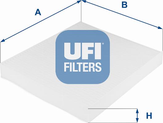 UFI 53.031.00 - Filter, interior air autospares.lv