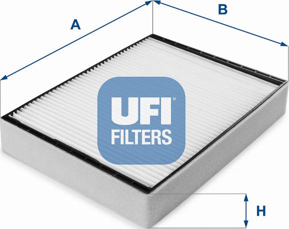 UFI 53.077.00 - Filter, interior air autospares.lv