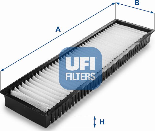 UFI 53.101.00 - Filter, interior air autospares.lv