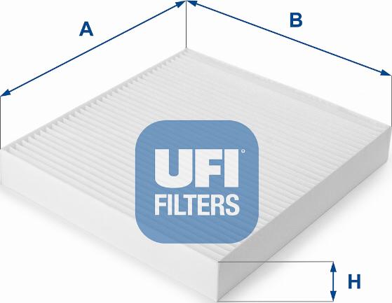 UFI 53.115.00 - Filter, interior air autospares.lv