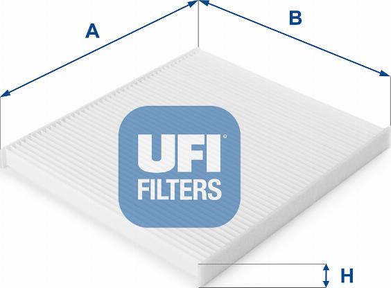 UFI 53.112.00 - Filter, interior air autospares.lv