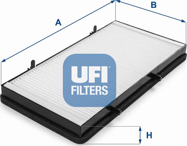 UFI 53.131.00 - Filter, interior air autospares.lv