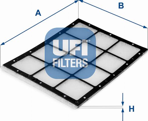 UFI 53.317.00 - Filter, interior air autospares.lv