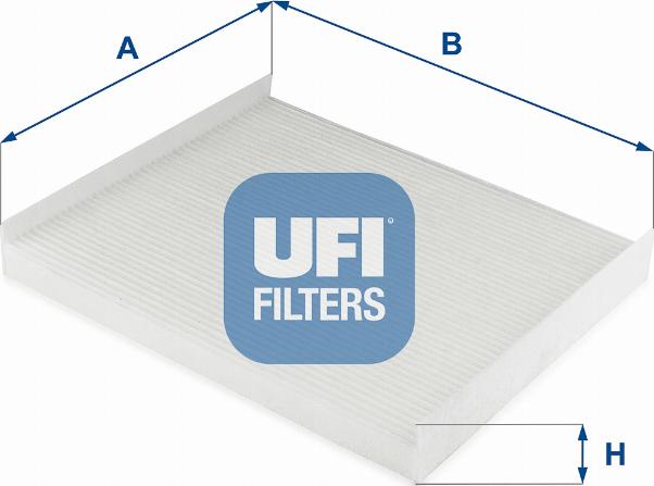 UFI 53.331.00 - Filter, interior air autospares.lv