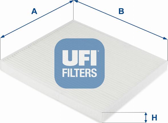 UFI 53.248.00 - Filter, interior air autospares.lv
