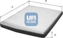 UFI 53.205.00 - Filter, interior air autospares.lv