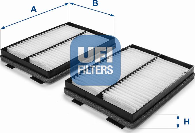 UFI 53.234.00 - Filter, interior air autospares.lv