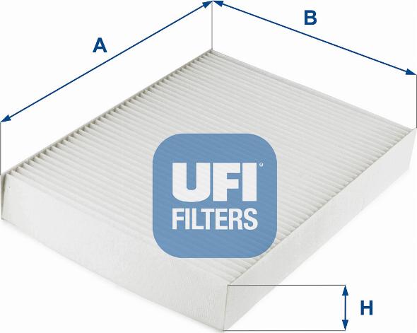 UFI 53.276.00 - Filter, interior air autospares.lv