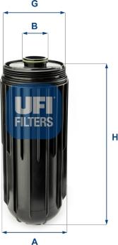 UFI 65.087.00 - Oil Filter autospares.lv