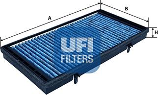 UFI 34.401.00 - Filter, interior air autospares.lv