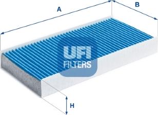 UFI 34.142.00 - Filter, interior air autospares.lv