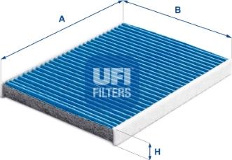 UFI 34.331.00 - Filter, interior air autospares.lv