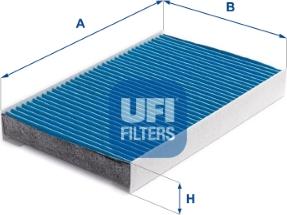 UFI 34.111.00 - Filter, interior air autospares.lv