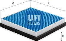 UFI 34.113.00 - Filter, interior air autospares.lv