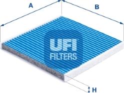 UFI 34.117.00 - Filter, interior air autospares.lv