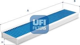 UFI 34.137.00 - Filter, interior air autospares.lv