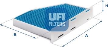 UFI 34.124.00 - Filter, interior air autospares.lv