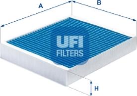 UFI 34.178.00 - Filter, interior air autospares.lv