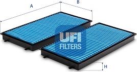 UFI 34.240.00 - Filter, interior air autospares.lv