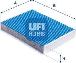 UFI 34.257.00 - Filter, interior air autospares.lv