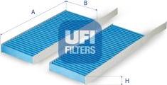 UFI 34.287.00 - Filter, interior air autospares.lv