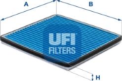 UFI 34.235.00 - Filter, interior air autospares.lv