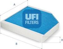 UFI 34.222.00 - Filter, interior air autospares.lv