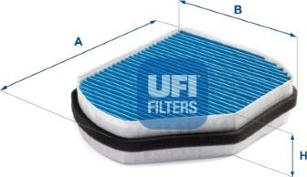 UFI 34.270.00 - Filter, interior air autospares.lv