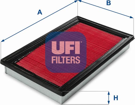 UFI 30.973.00 - Air Filter, engine autospares.lv